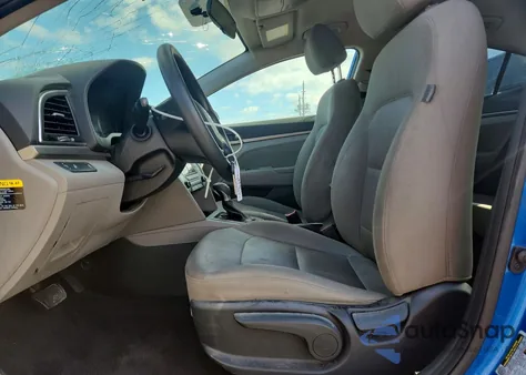 2018 Hyundai Elantra Sel from USA, damaged, VIN 5NPD84LF9JH336476